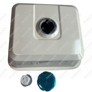 Бак топливный для двигателей GX390, 6,5 л. белый, комплект