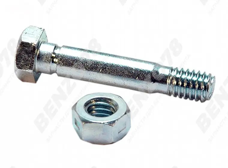 Срезной болт для снегоуборщика mtd 7100891, 9100891 с гайкой 7120158