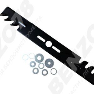 Универсальный нож 51см мульчирующий для газонокосилки c компл. центрующих шайб